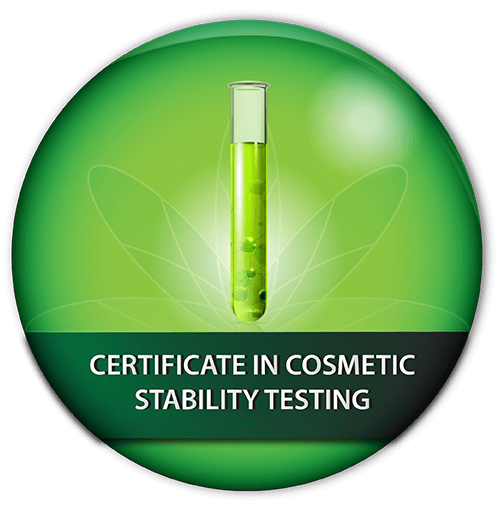 certificate in cosmetic stability testing