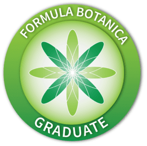 Formula Botanica graduate badge of honor